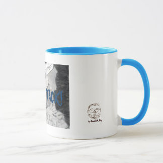 Elektrischer Fankitty-Angriff Nicht-Rasen Tasse