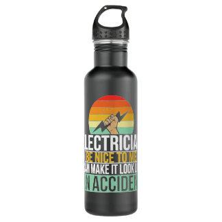 Elektrischer Funny Electrician Joke Electrical Tec Edelstahlflasche