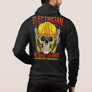 Elektrischer Funny Quotes Electrical Spaß Hoodie