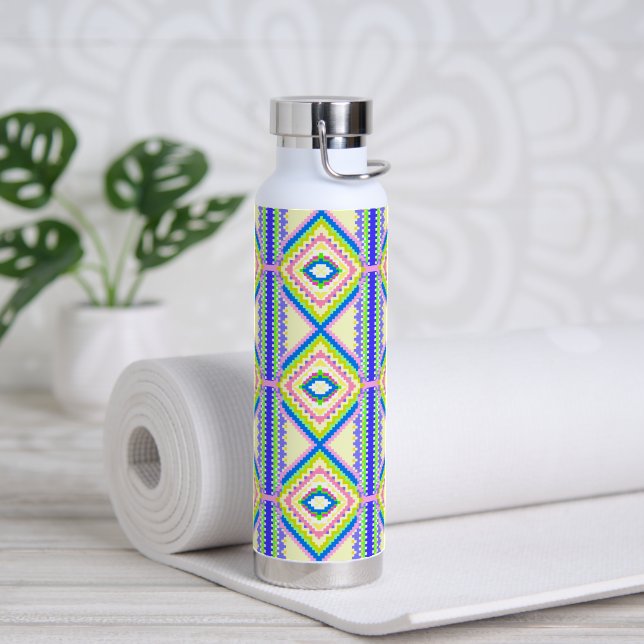 Elektrischer Himmelweber Trinkflasche (Yoga (gedreht))