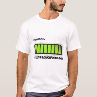 Elektrischer Ingenieur Kaffee Max Spannung Lustige T-Shirt
