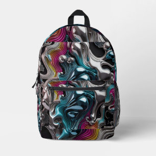Elektrischer Mirage Bedruckter Rucksack