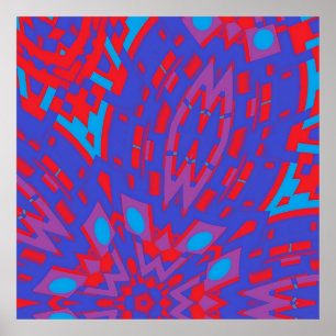 Elektrischer Oktopus - Ken Gage Art Poster