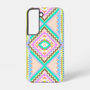 Elektrischer Pastell-Traum-Kaleidoskop Samsung Galaxy Hülle