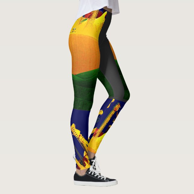 ELEKTRISCHER SONNENVERKEHR! LEGGINGS (Rechts)