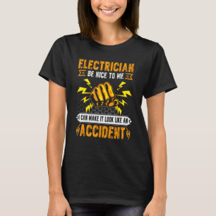 Elektrischer Spaß für Männer T-Shirt