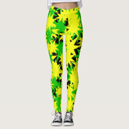 Elektrischer Sternenburst Leggings