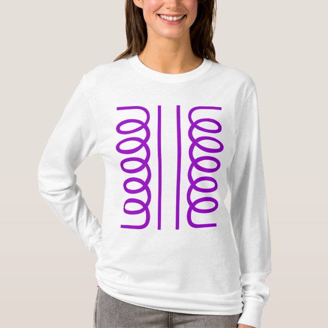 Elektrischer Transformator T-Shirt (Vorderseite)