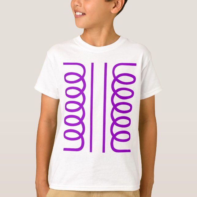Elektrischer Transformator T-Shirt (Vorderseite)