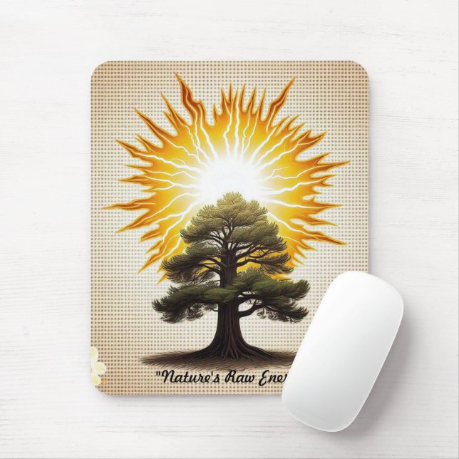 "elektrischer Traum" Mousepad (Mit Mouse)