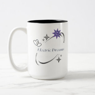 Elektrischer Traum Zweifarbige Tasse