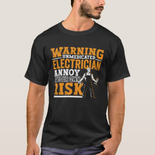 Elektrischer Vater Bekleidung Elektrische Lineman  T-Shirt