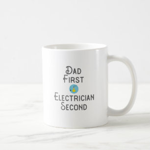 Elektrischer Vater Gift Erste Elektriker Zweiter G Kaffeetasse