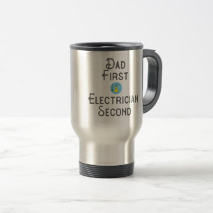 Elektrischer Vater Gift Erste Elektriker Zweiter G Reisebecher