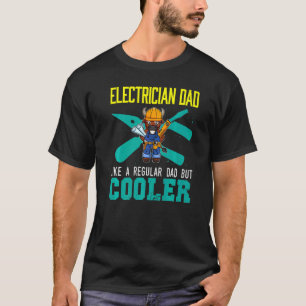 Elektrischer Vater von Männern wie ein regelmäßige T-Shirt