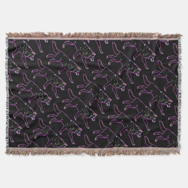 Elektrischer Wolf Decke (Vorderseite)