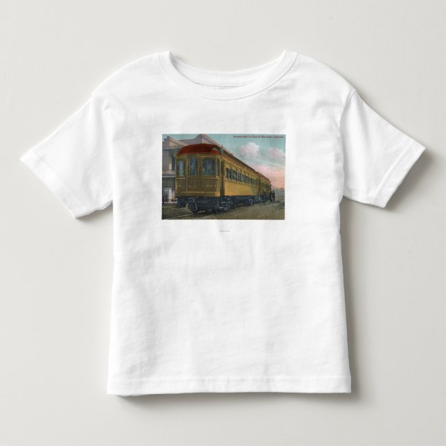 Elektrischer Zug-Nordansicht Kleinkind T-shirt (Vorderseite)