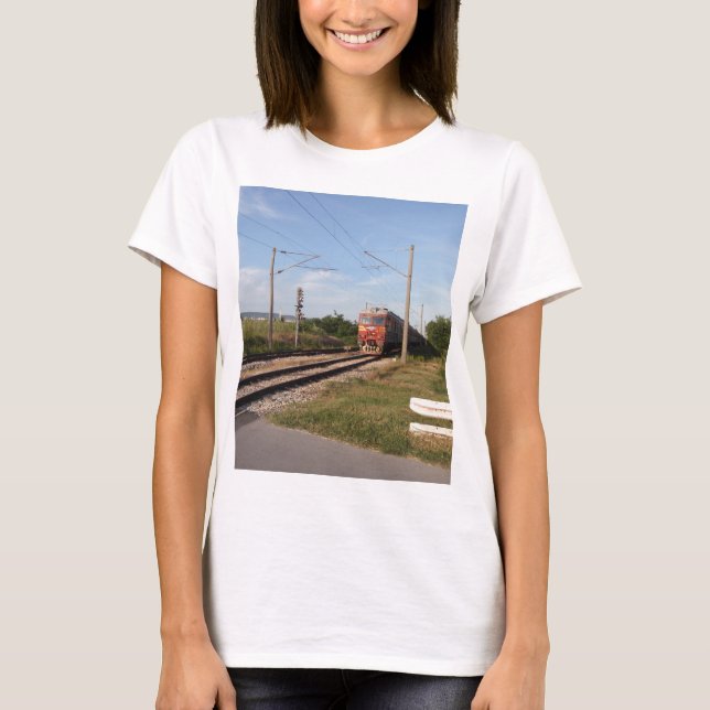 Elektrischer Zug T-Shirt (Vorderseite)