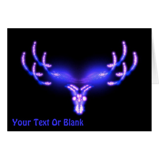 Elektrisches Antler-Fraktal (Vorderseite (Horizontal))