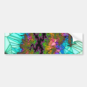 Elektrisches Blau Autoaufkleber