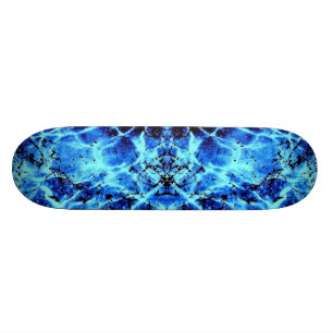 Elektrisches Blau Skateboard