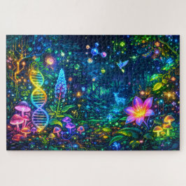 Elektrisches Eden: Neon-Dschungel-Wildlife & Cyber