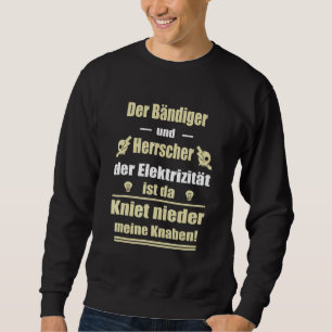 Elektrisches Elektronik-Sprichwort Sweatshirt