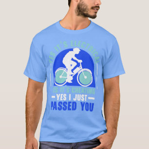 Elektrisches Fahrrad E-Bike Rad Lover Biken T-Shirt
