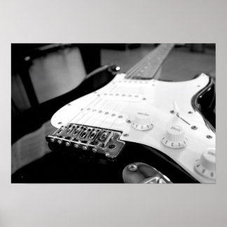 Elektrisches Gitarrenposter Poster