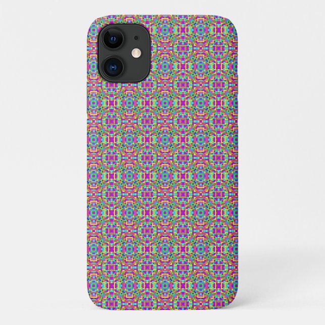 Elektrisches Kaleidoskop Case-Mate iPhone Hülle (Rückseite)