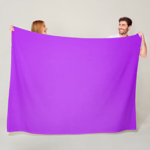 Elektrisches Lila 60x80 Fleece Blanket