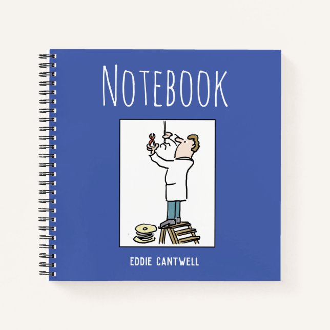 Elektrisches Notebook mit Namen Notizbuch (Vorderseite)