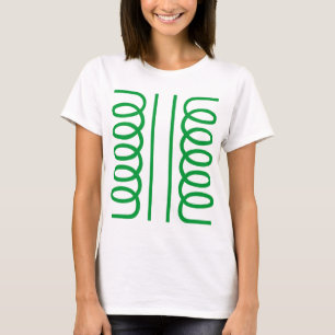 Elektrisches Transformator-Symbol T-Shirt