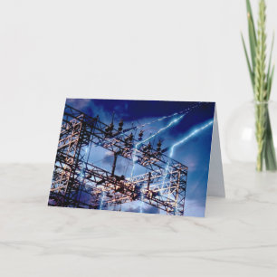 Elektrisches Umspannwerk Karte