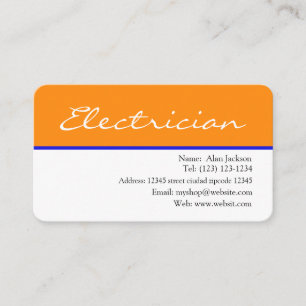 elektrisierbare Visitenkarte