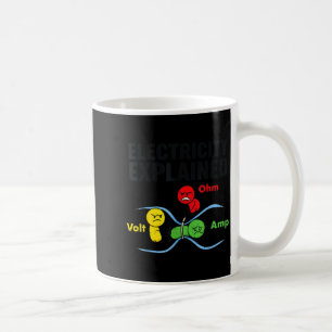 Elektrizität Erklärt Lustig Geeky Physik Humor Sc Kaffeetasse