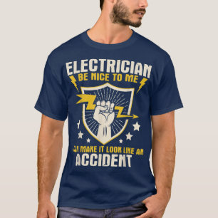 Elektro-nett zu mirWireman Lineman Electrica T-Shirt