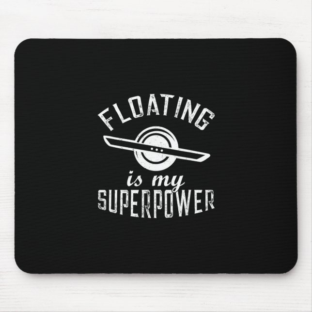 Elektro-Skateboard Onewheel Float Superpower Mono Mousepad (Vorne)