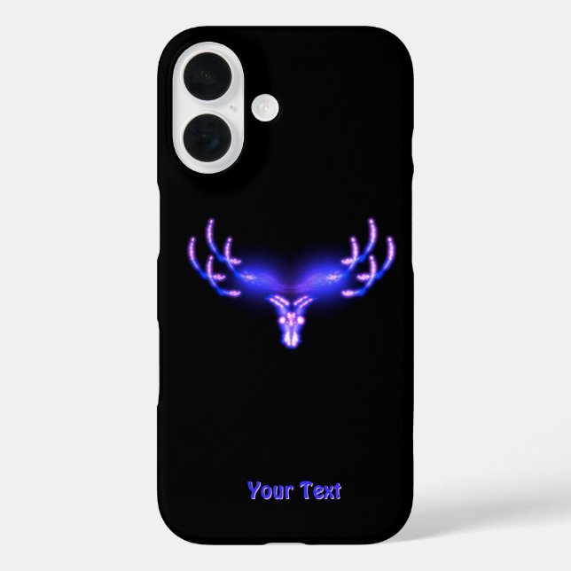 Elektroantler iPhone 16 Hülle (Rückseite)