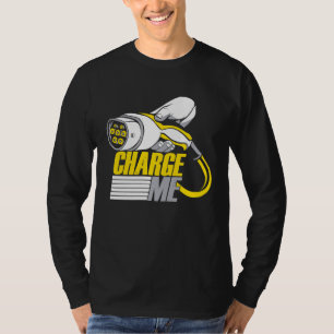 Elektroautos fahren EV Elektrofahrzeug T-Shirt