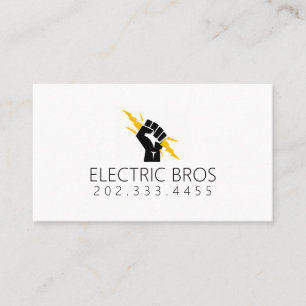 Elektrobetriebskarte Visitenkarte