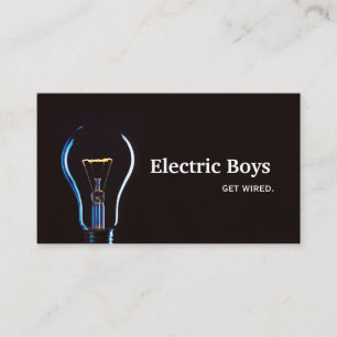 Elektrobetriebskarte Visitenkarte