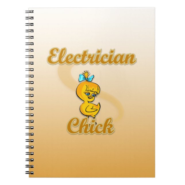 Elektrochick Notizblock (Vorderseite)