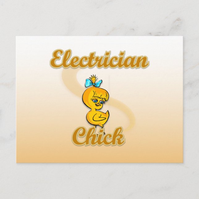 Elektrochick Postkarte (Vorderseite)
