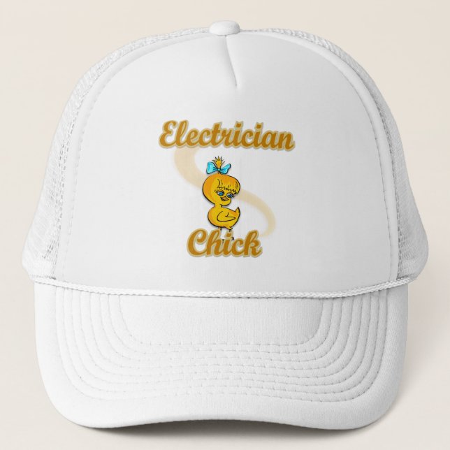 Elektrochick Truckerkappe (Vorderseite)