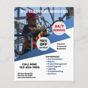 Elektrodienstleistungen Flyer
