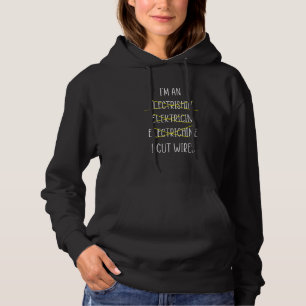 Elektrohandwerker Lineworker Lineman Electrici Hoodie