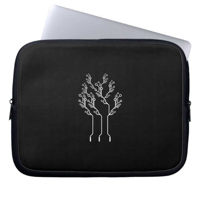 Elektroingenieur-Computer-Nerd Laptopschutzhülle (Vorderseite)