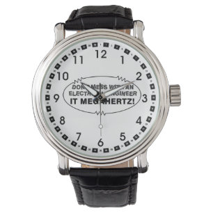 Elektroingenieur Megahertz Oval Armbanduhr