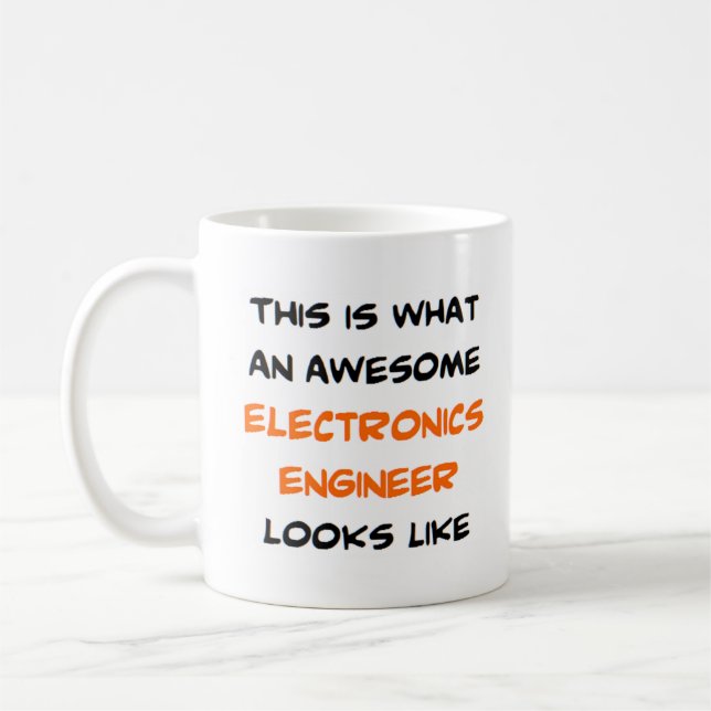 Elektroingenieur, phantastisch kaffeetasse (Links)